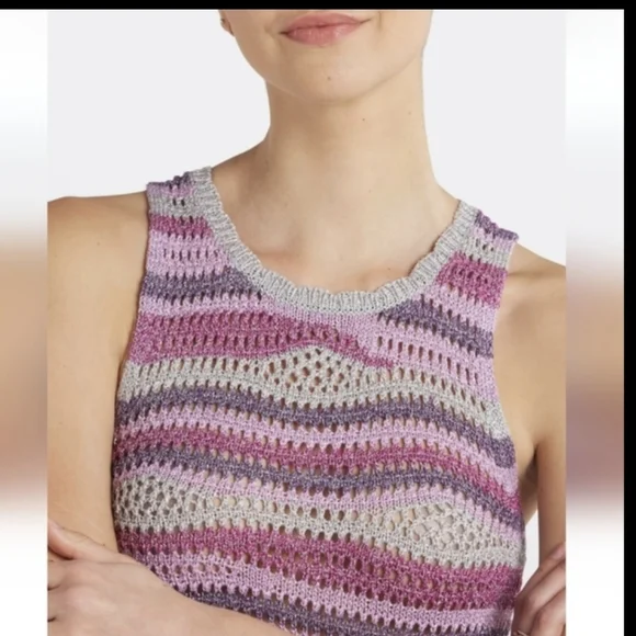Steve Madden - Hannah Sweater Striped Tank - Picture 1 of 10